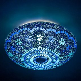 Mosaic stropná lampa stropnica orient Melon SODALIT Ø38