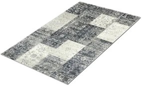 Koberce Breno Kusový koberec VELVET 3106/920, sivá, viacfarebná,155 x 230 cm