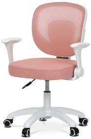 Autronic BONTEC Detská stolička, výškovo nastaviteľná, modrá sieťovina, KA-K1062 BLUE Farba: Ružová