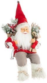 VIANOČNÁ FIGÚRKA SANTA 40 CM ČERVENÁ