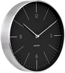 Dizajnové nástenné hodiny Karlsson 5682BK