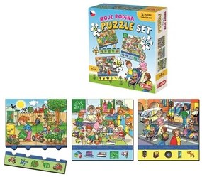 Efko Sada puzzle 3v1 "Moja rodina"