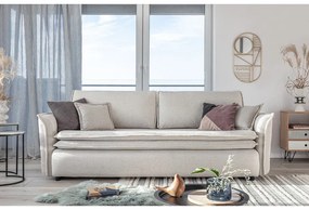 Béžová rozkladacia pohovka Miuform Charming Charlie