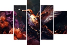 Obraz - Kolibrík (150x105 cm)