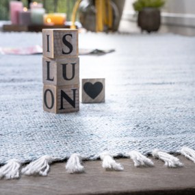 Obsession, Kusový koberec My Rodan 565 Blue – na von aj na doma, 120x170, modrá, chodba / predsieň