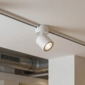 Moderný biely reflektor pre 1-fázový koľajnicový systém GU10 70mm - Iconic Roto