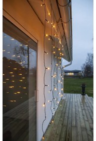 Vonkajšia svetelná LED reťaz Star Trading Curtain, dĺžka 1,3 m