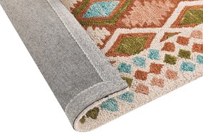 Vlnený koberec 160 x 230 cm viacfarebný ERMENEK Beliani