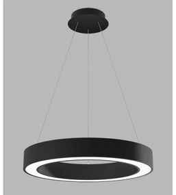 LED2 - LED Stmievateľný luster na lanku SATURN LED/50W/230V 3000K/4000K čierna