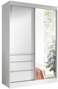 Skriňa Haiti 140 Biely/Biely