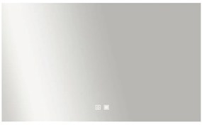 TUANA - Kúpeľňové LED zrkadlo Mero - 100x70 cm