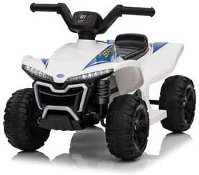 Elektrické autíčko QUAD Kids E-ATV biele