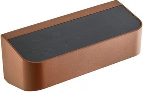 Nordlux - LED solárne svietidlo so senzorom MARCELLIO LED/5W/5V IP54 hnedá