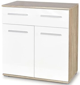 Komoda Lima KM-1 sonoma/biela