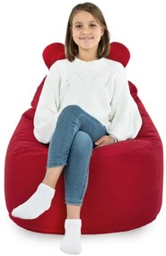 Kreslo pre deti Teddy červené