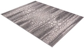 Koberec ANGEL 7888 / 52023 rozeta vintage sivý / béžový