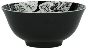 Porcelánová miska PAPAYE, Black, Ø15 cm