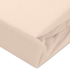 NEPRIEPUSTNÉ JERSEY PRESTIERADLO SG 018 160X200 CM BÉŽOVÁ