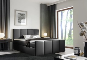 Čalúnená posteľ boxspring LAROS + vrchný matrac - fancy 48 / 200x200