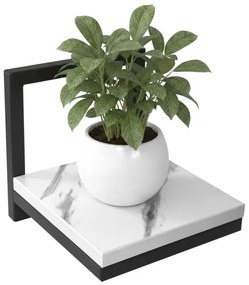 Stojan na kvety TORGET biely mramor