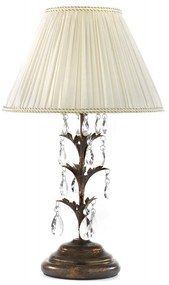 ONLI ONLI - Stolná lampa TERESA 1xE27/22W/230V bronzová 58 cm OL0096