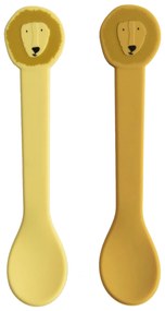 Detské silikónové lyžičky 2 ks Mr. Lion