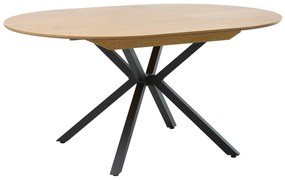 Rozkladací jedálenský stôl Valenzuela 120-170 cm vzor dub