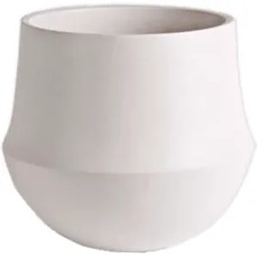 D&amp;M Indoor pot Fusion White 17x15 cm