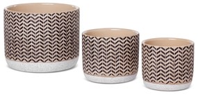 KERAMICKÝ KVETINÁČ (FI) 12X10 CM VIACFAREBNÁ