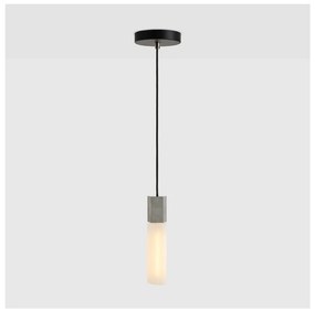 Sivé stmievateľné závesné svietidlo ø 6 cm Basalt – tala