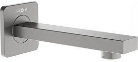 Mexen CUBE, podomietkové vaňové rameno 16cm, grafit, 79370-66