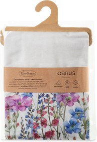 OBRUS RUBY 110X140 CM KVETY