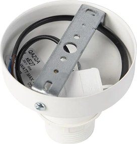 Moderné stropné svietidlo s tmavosivým tienidlom 25 cm - Combi