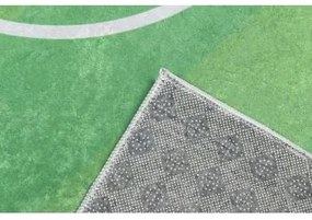Detský koberec s motívom futbalového ihriska