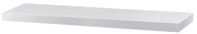 Nástenná polička P-013, matná biela