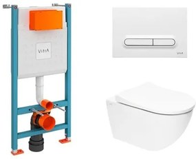 Závesný wc set Vitra S60 do ľahkých stien / predstenová SIKOVSW3, 1 ks