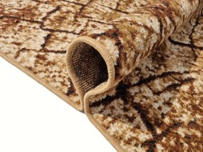 Kusový koberec 160x220 cm LUKEN moderný - béžový / hnedý