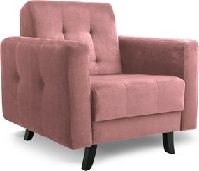 Kreslo Lisabona (ružová) . Akcia -19%. Vlastná spoľahlivá doprava až k Vám domov. 1071531