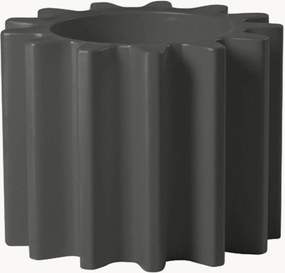 Okrúhly stohovateľný záhradný stolček/kvetináč Gear Pot