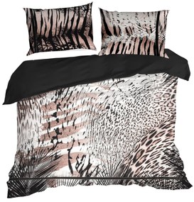 MAKOSATÉNOVÉ OBLIEČKY EVA MINGE EVA21 160X200 CM, 2 KS 70X80 CM VZOROVANÉ