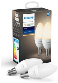 Philips SADA 2x LED Stmievateľná žiarovka Philips Hue WHITE E14/5,5W/230V 2700K P3085