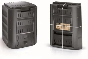 Záhradný kompostér ECOGREEN 320L čierny
