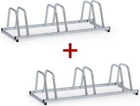 Stojan na bicykle, 1+1 ZDARMA, 3 státia, na kotvenie