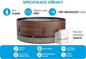 Mspa | Vírivý bazén MSPA Duet F-DU062W | 11400273