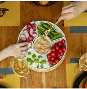 Servírovací set FINCAN misky s podnosom 984727 - drobné poškodenie