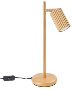 Sollux SL.1567 - Stolná lampa KARBON 1xGU10/10W/230V zlatá