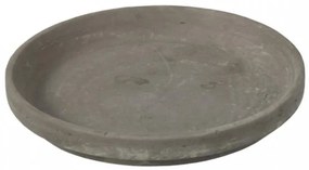 Podmiska pod kvetináč Klasik Basalt keramická 24 cm