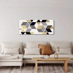 Obraz - Geometrické tvary N⁰1 (120x50 cm)