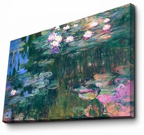 Obraz WATER LILIES, od C. MONETA 45x70 cm