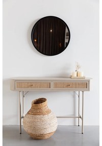 Béžový konzolový stolík 40x120 cm Amaya – White Label